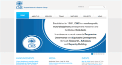 Desktop Screenshot of cmsindia.org